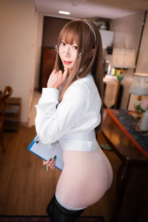 《透明OL裙眼镜娘》｜Money冷冷 · 58张写真、2 个视频