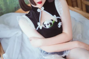 《熊猫女仆》｜Natsuko_夏夏子 · 64张写真、1 个视频