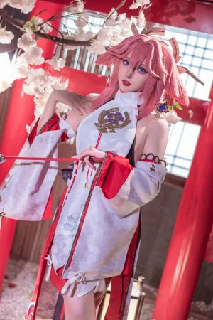 《八重神子》｜Natsuko_夏夏子 · 91张写真