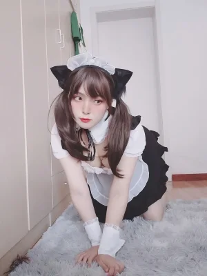 《猫耳女仆》｜Natsuko_夏夏子 · 45张写真