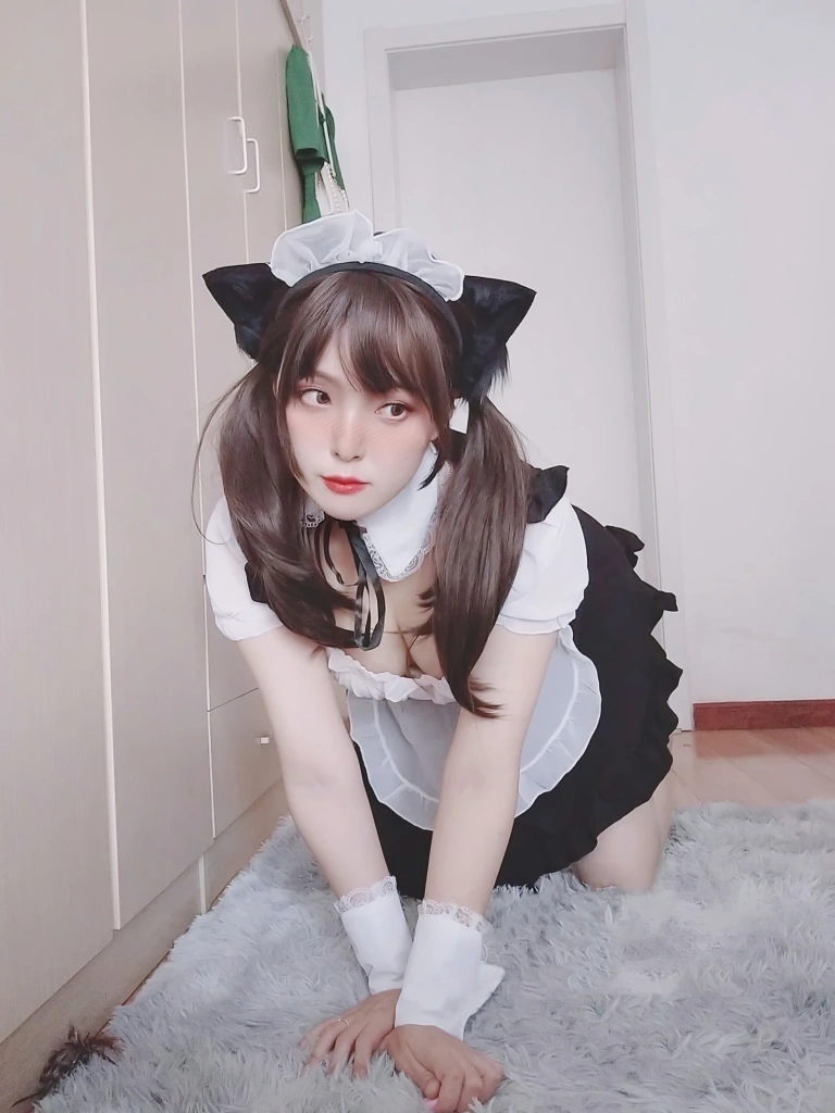 《猫耳女仆》｜Natsuko_夏夏子 · 45张写真