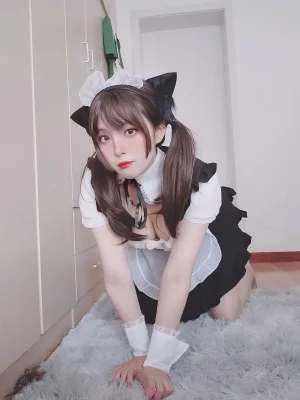《猫耳女仆》｜Natsuko_夏夏子 · 45张写真