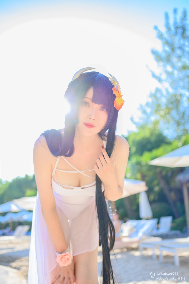 《碧蓝航线 比叡泳装》｜Natsuko_夏夏子 · 55张写真