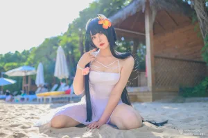 《碧蓝航线 比叡泳装》｜Natsuko_夏夏子 · 55张写真
