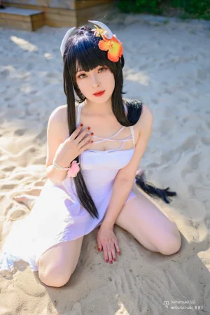 《碧蓝航线 比叡泳装》｜Natsuko_夏夏子 · 55张写真