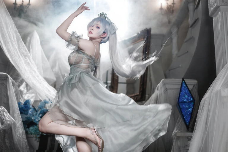 《灰姑娘水晶公主Cinderella（NIKKE The Goddess of Victory）》｜Natsuko_夏夏子 · 95张写真