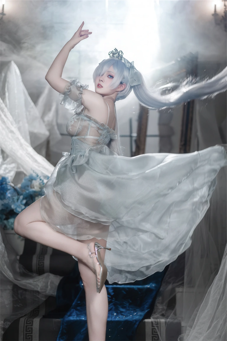 《灰姑娘水晶公主Cinderella（NIKKE The Goddess of Victory）》｜Natsuko_夏夏子 · 95张写真