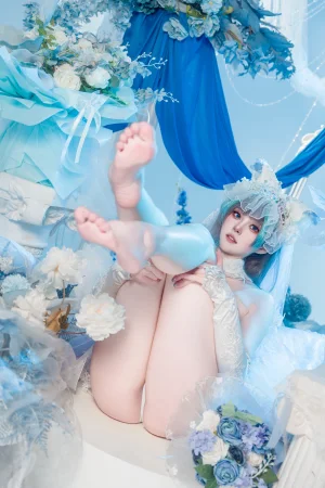 《碧蓝航线 柴郡婚纱》｜Natsuko_夏夏子 · 70张写真