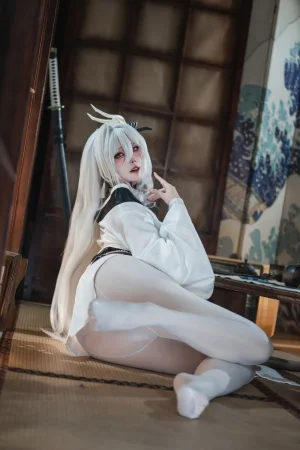 《碧蓝航线 白凤和服》｜Natsuko_夏夏子 · 87张写真