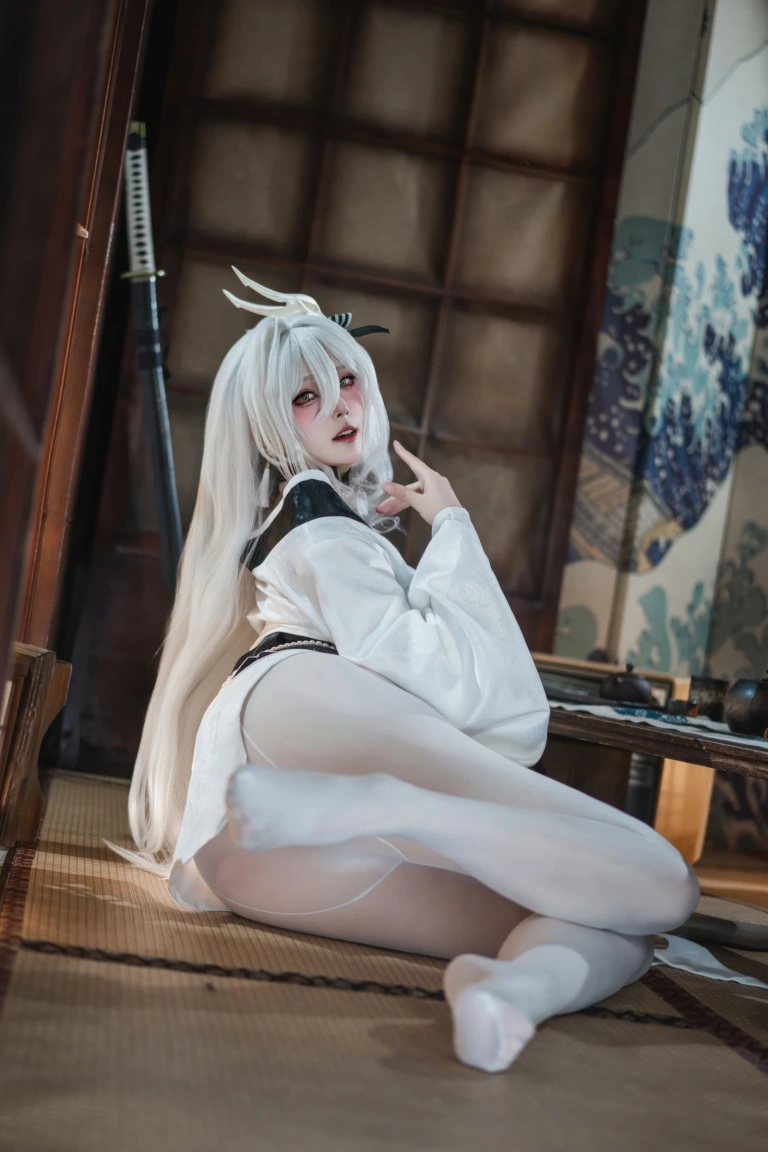 《碧蓝航线 白凤和服》｜Natsuko_夏夏子 · 87张写真
