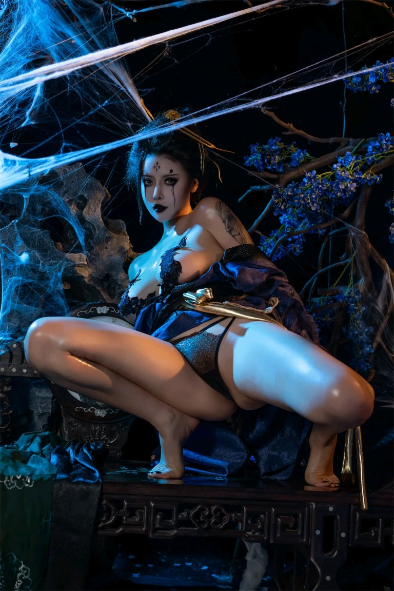 《蜘蛛精 四妹》｜奈汐酱nice · 86张写真、1 个视频