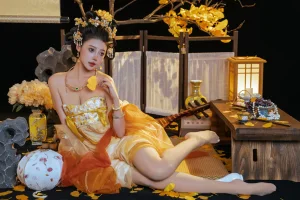 《金笺寄月》｜奈汐酱nice · 90张写真