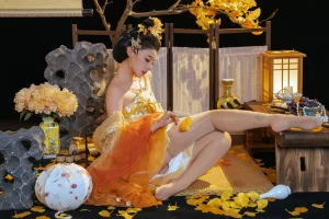 《金笺寄月》｜奈汐酱nice · 90张写真