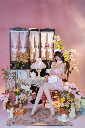 《侍花礼》｜奈汐酱nice&云溪溪 · 100张写真、1 个视频