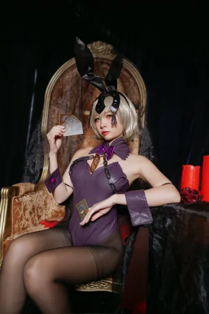 《Fate黑贞兔女郎》｜二佐Nisa · 16张写真