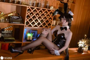 《獒犬兔女郎 兔玩映画》｜二佐Nisa · 41张写真