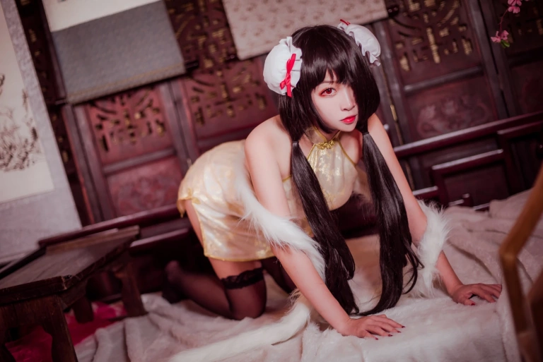 《狂三旗袍》｜二佐Nisa · 31张写真