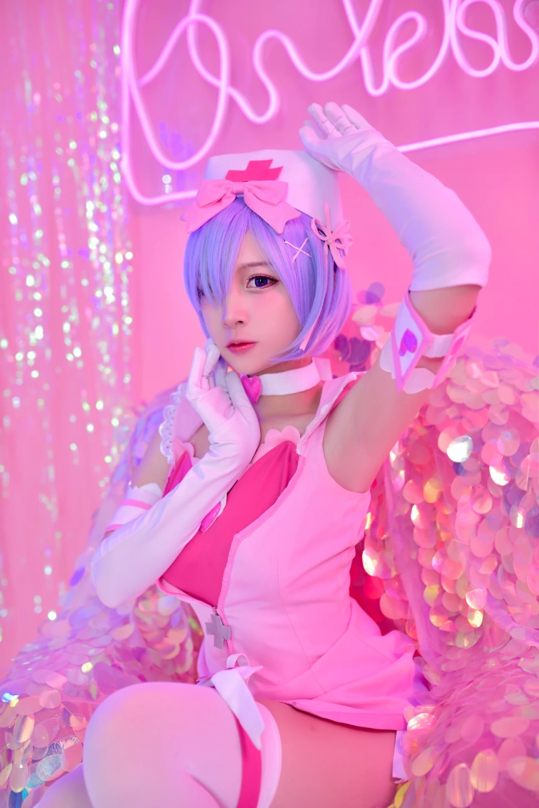 《蕾姆1号本 蕾姆护士1》｜二佐Nisa · 40张写真