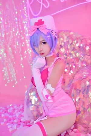 《蕾姆1号本 蕾姆护士1》｜二佐Nisa · 40张写真