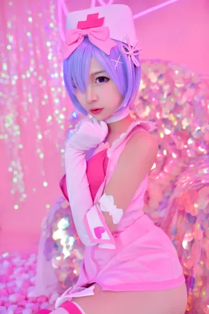 《蕾姆1号本 蕾姆护士1》｜二佐Nisa · 40张写真
