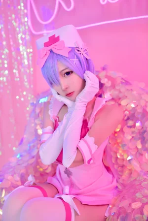 《蕾姆1号本 蕾姆护士1》｜二佐Nisa · 40张写真