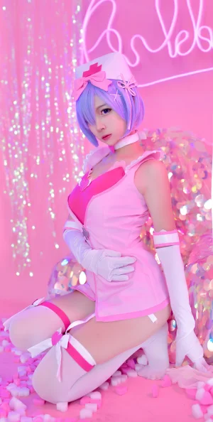 《蕾姆1号本 蕾姆护士1》｜二佐Nisa · 40张写真