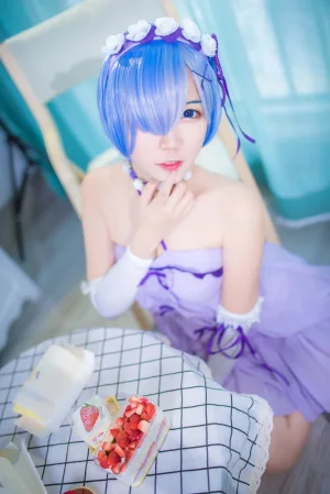 《蕾姆1号本 生日》｜二佐Nisa · 12张写真