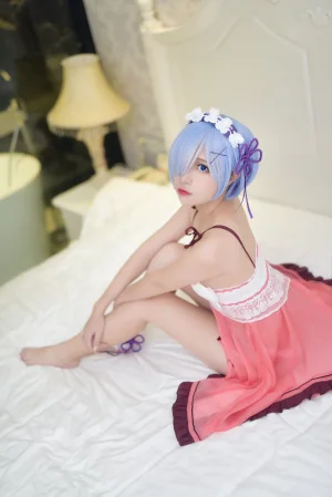 《蕾姆1号本 睡衣》｜二佐Nisa · 10张写真