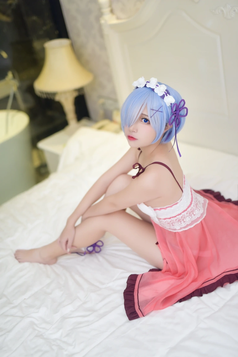 《蕾姆1号本 睡衣》｜二佐Nisa · 10张写真