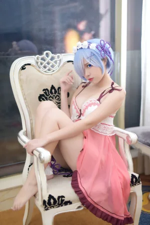 《蕾姆1号本 睡衣》｜二佐Nisa · 10张写真