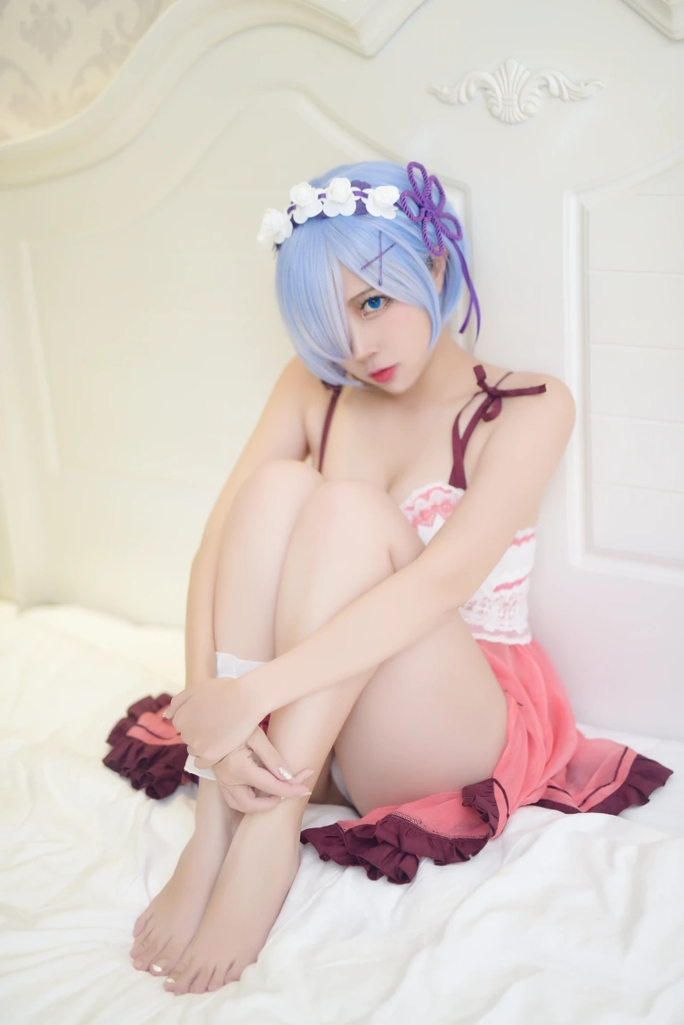 《蕾姆1号本 睡衣》｜二佐Nisa · 10张写真