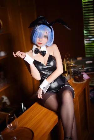 《蕾姆1号本 兔女郎》｜二佐Nisa · 12张写真