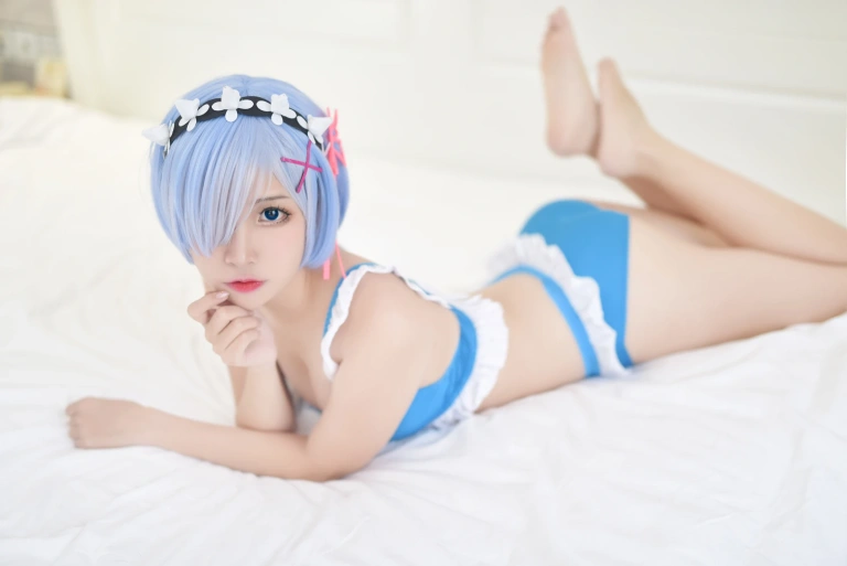 《蕾姆1号本 泳衣1》｜二佐Nisa · 3张写真
