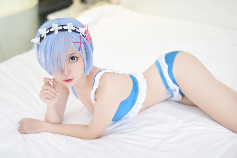 《蕾姆1号本 泳衣1》｜二佐Nisa · 3张写真