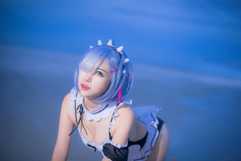 《蕾姆1号本 泳衣2》｜二佐Nisa · 11张写真