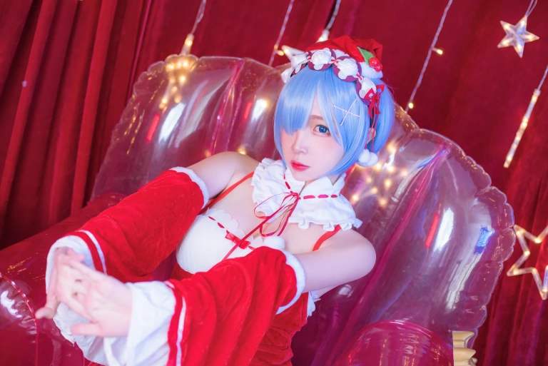 《蕾姆2号本 蕾姆圣诞》｜二佐Nisa · 46张写真