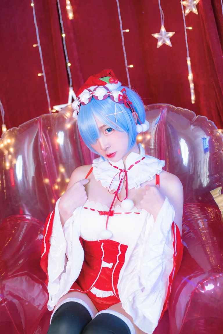 《蕾姆2号本 蕾姆圣诞》｜二佐Nisa · 46张写真