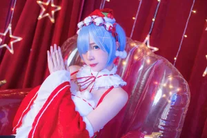 《蕾姆2号本 蕾姆圣诞》｜二佐Nisa · 46张写真