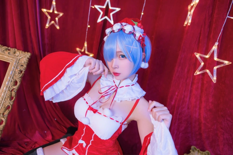 《蕾姆2号本 蕾姆圣诞》｜二佐Nisa · 46张写真