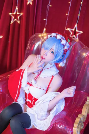《蕾姆2号本 蕾姆圣诞》｜二佐Nisa · 46张写真