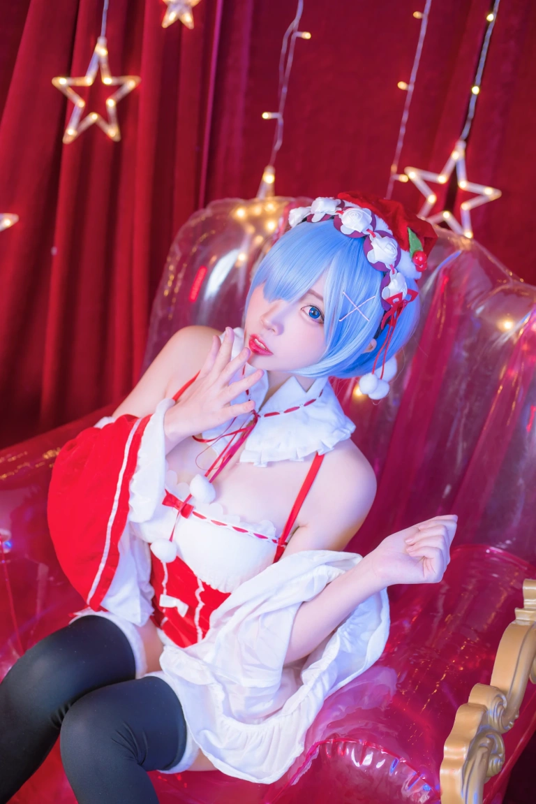 《蕾姆2号本 蕾姆圣诞》｜二佐Nisa · 46张写真
