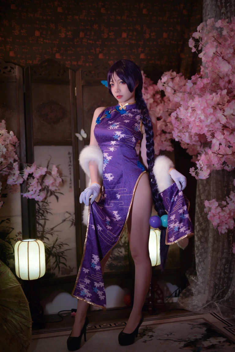 《旗袍本 Fate奶光旗袍》｜二佐Nisa · 20张写真