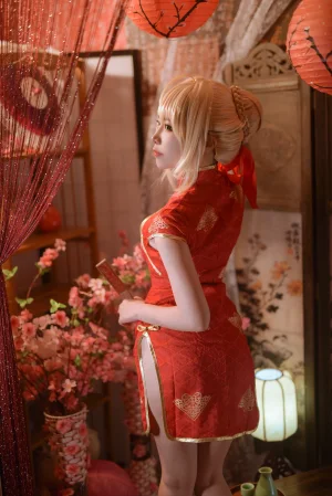 《旗袍本 Fate尼禄旗袍》｜二佐Nisa · 20张写真