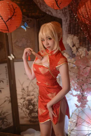 《旗袍本 Fate尼禄旗袍》｜二佐Nisa · 20张写真