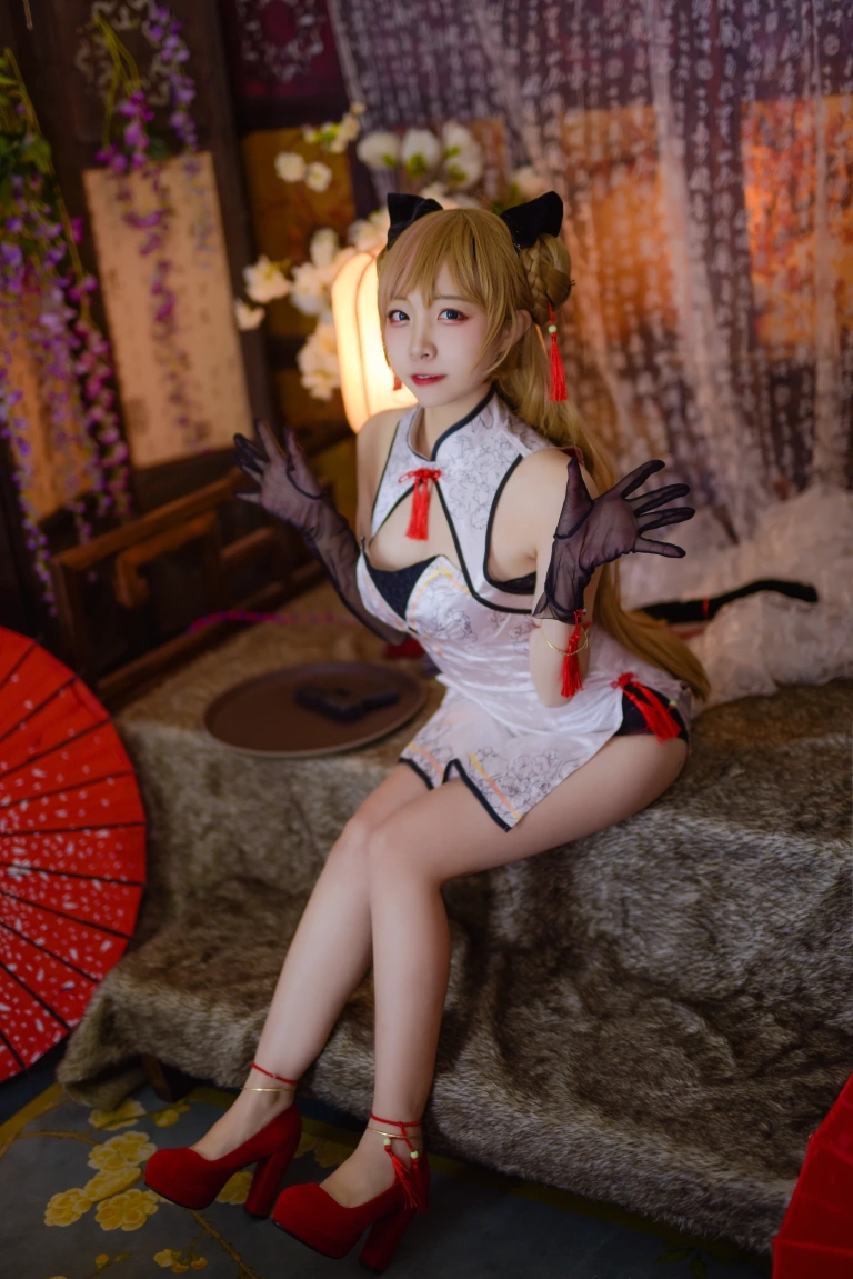 《旗袍本 少女前线MK23》｜二佐Nisa · 14张写真