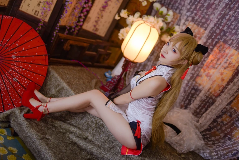 《旗袍本 少女前线MK23》｜二佐Nisa · 14张写真