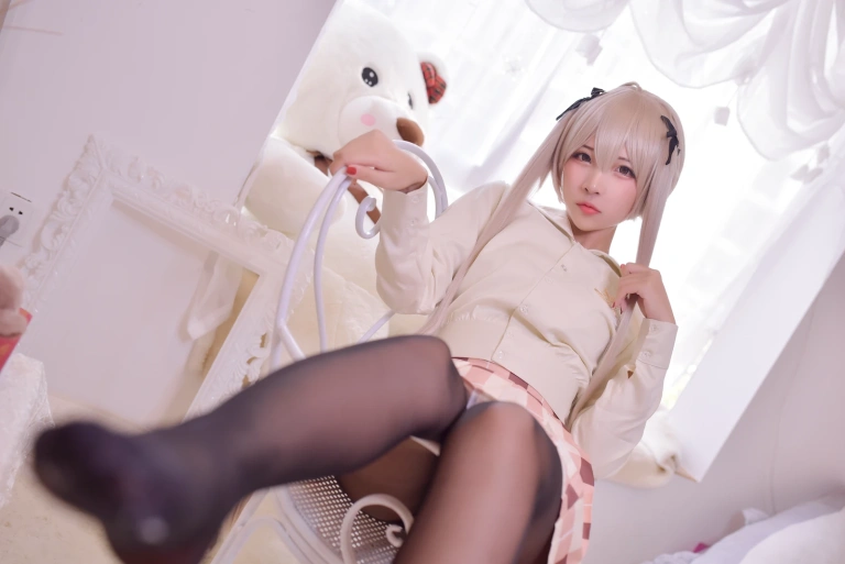 《穹妹校服》｜二佐Nisa · 46张写真