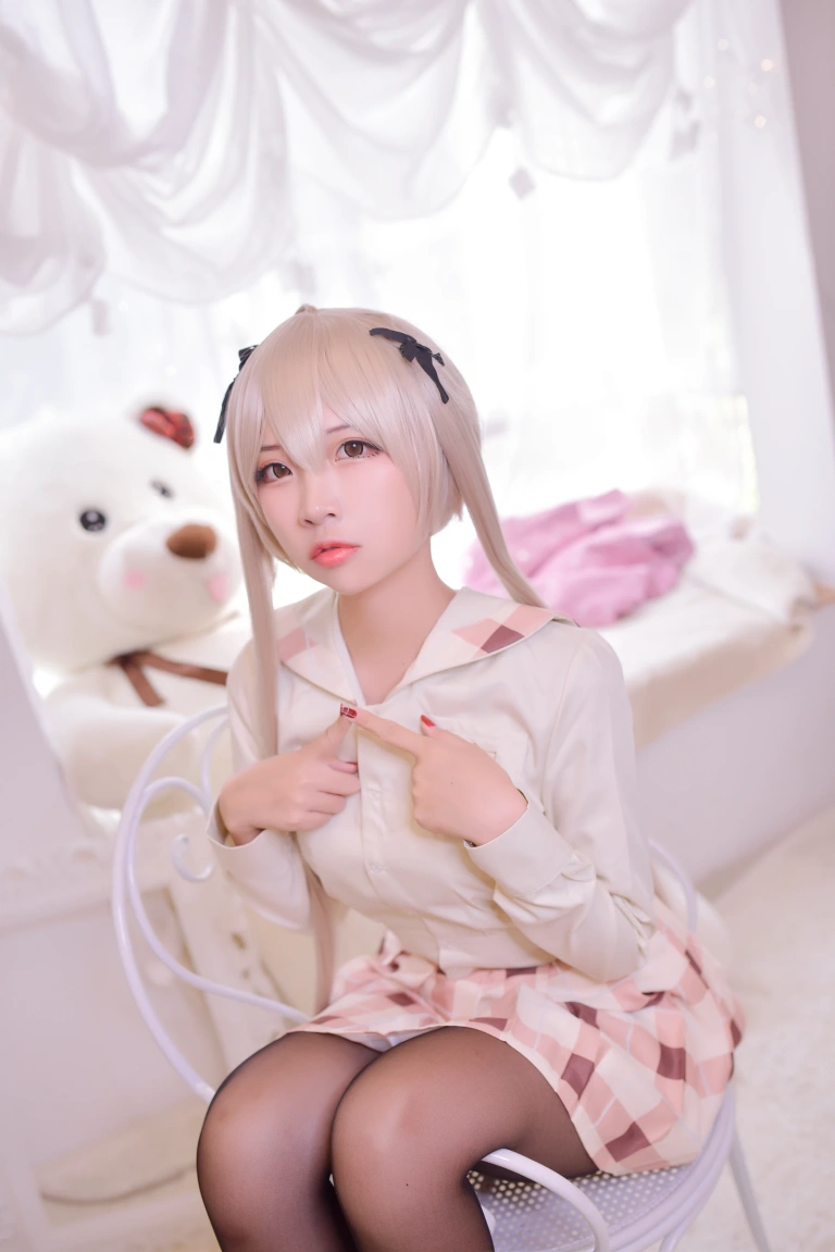 《穹妹校服》｜二佐Nisa · 46张写真