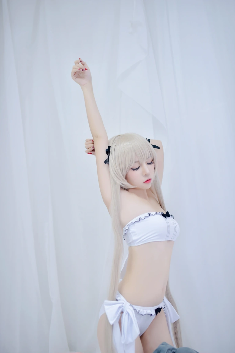 《穹妹泳衣》｜二佐Nisa · 54张写真