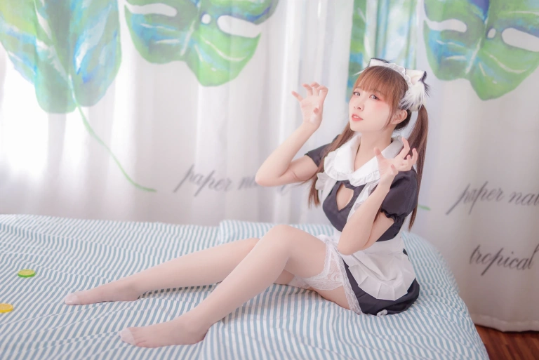 《私房猫耳女仆》｜二佐Nisa · 44张写真